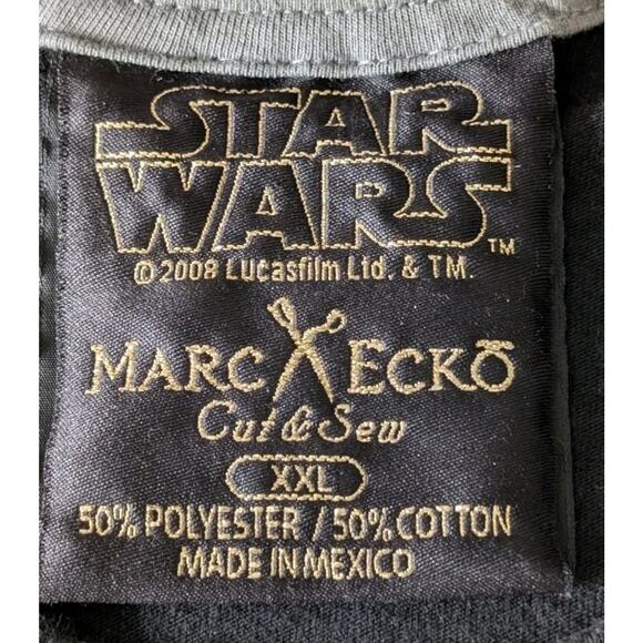 Marc Ecko Star Wars T-shirt Collaboration Men's XXL Tie Fighter - Picture 6 of 9